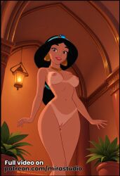 princess jasmine from aladdin by mirastudio