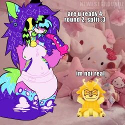 diaper diaper_fetish diapered_dom diaperfur dildo don’t_ask_about_what_i_did_during_the_salvadoran_civil_war mewfetti plushie plushophilia scene_hair sparkledog sparklefur split_(regretevator)