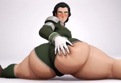 1girls 3d ai_assisted ai_generated antagonist avatar_legends bbw bbw_mom big_breasts blushing_at_viewer child_bearing_hips completely_nude curvaceous curvy_body curvy_female curvy_figure earth_kingdom female gyaru kuvira landscape leg_split mature_female metalbender milf mole_under_eye naked_female nickelodeon nipple_piercing plump simple_background skull_crushing_thighs solo_female solo_focus split_form the_legend_of_korra thick thick_thighs thunder_thighs waifu_diffusion white_background widescreen