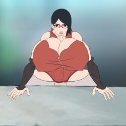 1girls abdomen abs angry angry_expression angry_face belly big_ass big_breasts big_breasts big_butt big_lips black_eyes black_hair bored bored_expression boruto:_naruto_next_generations breasts breasts breasts_bigger_than_head breasts_out breasts_out_of_clothes breasts_pressed_together bubble_ass bubble_butt busty cleavage cleavage_cutout cleavage_overflow curvaceous curves curvy curvy_body curvy_female curvy_females curvy_figure curvy_hips curvy_thighs dark_hair excited exposed eye_contact female female female_focus female_only front_view full_body glasses gloves grumpy hands hips hips_wider_than_shoulders horned_female horned_humanoid horny horny_female huge_ass huge_breasts huge_breasts huge_butt human humanoid large_ass large_breasts large_butt large_tits light_body light_skin light_skinned_female looking_at_another looking_at_viewer massive_ass massive_breasts massive_butt massive_tits muscular muscular_male naruto naruto_(series) ninja on_front outside popstepx pov pov_eye_contact ready_to_fuck ready_to_pop sarada_uchiha seductive sexually_suggestive short_hair short_hair_female showing showing_ass showing_breasts showing_off showing_pussy six_pack solo solo_female solo_focus standing stomach_bulge talking talking_to_another talking_to_viewer teen teen_girl teenager thick thick_ass thick_hips thick_legs thick_lips thick_thighs thighs thighs_bigger_than_head thighs_bigger_than_torso tight tight_clothes tight_clothing tight_fit tight_pants tight_pussy tights voluptuous voluptuous_female wide_ass wide_hips wide_thighs