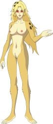 cheetara completely_nude_female feline feline_humanoid finger_claws furry_female lionprideart nude nude_female spotted_hair thundercats thundercats_2011 toe_claws transparent_background yellow_hair