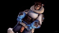 1girls 3d animated asian chubby dickgirl futa futa_only futanari gif glasses intersex mei_(overwatch) orcfuta overwatch short_hair source_filmmaker