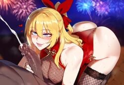 1boy 1girls ai_generated blowjob dark-skinned_male female fishnets girl huge_thighs ignisai kirisaki kirisaki_chitoge large_ass large_breasts large_butt large_penis large_thighs light-skinned_female male massive_ass massive_breasts massive_butt massive_thighs nisekoi perfect_body sex tagme thiccwithaq_(ai_style) thick thick_ass thick_hips thick_legs thick_penis thick_thighs voluptuous voluptuous_female wide_hips