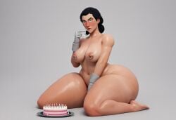 1girls 3d antagonist avatar_legends big_breasts birthday_cake blushing_at_viewer child_bearing_hips completely_nude curvaceous curvy_body curvy_female curvy_figure earth_kingdom female huge_ass huge_breasts huge_thighs kuvira landscape mature_female metalbender milf mole_under_eye naked_female nickelodeon nipple_piercing plump simple_background skull_crushing_thighs solo_female solo_focus the_legend_of_korra thick thick_thighs thunder_thighs waifu_diffusion white_background widescreen