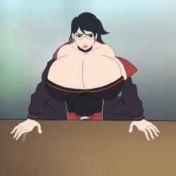 1girls abdomen abs angry angry_expression angry_face belly big_ass big_breasts big_breasts big_butt big_lips black_eyes black_hair bored bored_expression boruto:_naruto_next_generations breasts breasts breasts_bigger_than_head breasts_out breasts_out_of_clothes breasts_pressed_together bubble_ass bubble_butt busty cleavage cleavage_cutout cleavage_overflow curvaceous curves curvy curvy_body curvy_female curvy_females curvy_figure curvy_hips curvy_thighs dark_hair excited exposed eye_contact female female female_focus female_only front_view full_body glasses gloves grumpy hands hips hips_wider_than_shoulders horned_female horned_humanoid horny horny_female huge_ass huge_breasts huge_breasts huge_butt human humanoid large_ass large_breasts large_butt large_tits light_body light_skin light_skinned_female looking_at_another looking_at_viewer massive_ass massive_breasts massive_butt massive_tits muscular muscular_male naruto naruto_(series) ninja on_front outside popstepx pov pov_eye_contact ready_to_fuck ready_to_pop sarada_uchiha seductive sexually_suggestive short_hair short_hair_female showing showing_ass showing_breasts showing_off showing_pussy six_pack solo solo_female solo_focus standing stomach_bulge talking talking_to_another talking_to_viewer teen teen_girl teenager thick thick_ass thick_hips thick_legs thick_lips thick_thighs thighs thighs_bigger_than_head thighs_bigger_than_torso tight tight_clothes tight_clothing tight_fit tight_pants tight_pussy tights voluptuous voluptuous_female wide_ass wide_hips wide_thighs