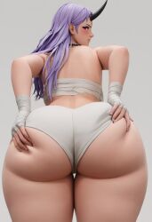 3d 3d_(artwork) ai_generated ass_visible_through_thighs big_ass big_butt bimbo_body bimbofication bimbofied cameltoe cg_art curvaceous curvy_female curvy_figure fanart fat_ass huge_ass huge_butt plump_ass shion_(tensei_shitara_slime_datta_ken) solo_female solo_focus thick_ass thick_thighs thighs_bigger_than_head thighs_bigger_than_torso thunder_thighs thunderthighs wide_hips