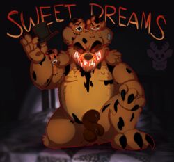 five_nights_at_freddy's freddles male_only nightmare_freddy tagme video_games xnirox