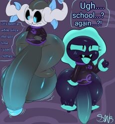 deforest_(plushtrapboyuwu) despair_(plushtrapboyuwu) gastly phantump plushtrapboyuwu pokémon_(species) pokemon pokemon_(species) tagme