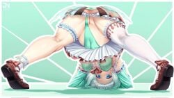 mint fantome from indie virtual youtuber by jnstudio