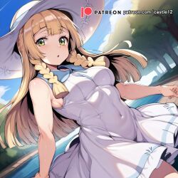 lillie (pokemon) from pokemon by castle12