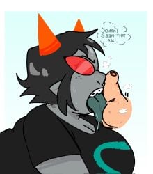 terezi pyrope from homestuck by errorplush
