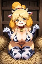 isabelle (animal crossing) fan art