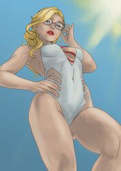 kara zor-el from dc by unknown artist