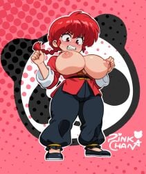 ranma saotome from ranma 1/2 by pink-chan