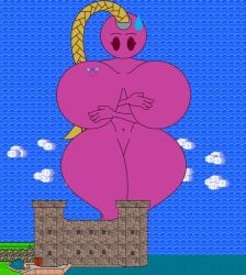 2010 2010s ass_expansion bestthe bob-omb bomb bombette boomer_(super_paper_mario) breast_expansion comic expansion giantess hyper hyper_ass hyper_breasts hyper_butt hyper_thighs mario_(series) mcsteel old_art paper_mario poor_quality poorly_drawn sequence super_paper_mario