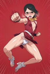 sarada uchiha from boruto: naruto next generations by gode777ai