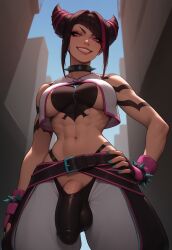 1futa abs ai_generated armpits ass balls belt big_ass big_breasts big_butt big_hips big_penis black_eyeshadow black_hair black_lip black_lips black_lipstick black_makeup bracelet breasts cleavage clothed clothing collar dick dickgirl double_bun eyebrows eyelashes from_below futa_only futanari goth goth_futa goth_girl goth_makeup gothic gothic_girl gothified grin grinning grinning_at_viewer hair hair_bun hair_ornament hair_over_one_eye hand_behind_head hands-free hands_behind_head huge_cock indoors intersex juri_han lips long_hair looking_at_viewer looking_down looking_down_at_another looking_down_at_partner looking_down_at_viewer makeup narrow_waist narrowed_eyes nose pants penis pink_eyes pink_hair purple_eyes purple_hair seducing seductive seductive_eyes seductive_gaze seductive_look seductive_mouth seductive_pose seductive_smile shiny shiny_hair shiny_skin shower showering sidelocks smile smile_at_viewer smiley_face smooth_balls smooth_penis smooth_skin solo solo_dickgirl solo_focus solo_futa spiked_bracelet spiked_collar street_fighter street_fighter_6 taker_pov testicles tight_clothes tight_clothing tight_fit two-tone_hair under_view velonix wet wet_body wet_skin
