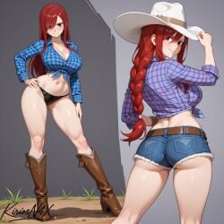 erza scarlet from fairy tail by kiriosn4x