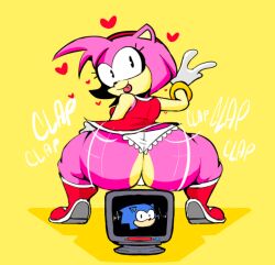 amy rose from sega by smolzd