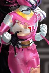 megapink from denji sentai megaranger by danmarunyan