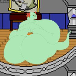 2010s 2012 ass_expansion belly_expansion bestthe boo_(mario) breast_expansion comic expansion ghost hyper hyper_ass hyper_belly hyper_breasts hyper_butt hyper_thighs lady_bow lady_bow_with_a_body mario_(series) mcsteel old_art paper_mario poorly_drawn sequence slim_(super_paper_mario) super_paper_mario