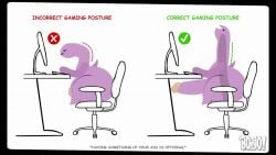 2d 2d_animation anal_sex animated ass big_ass big_butt big_penis big_thighs bonguitoweon bored bored_expression computer computer_monitor correct_gaming_posture_(meme) dildo dildo_in_ass dinosaur erect_penis erection gaming happy huge_ass huge_butt huge_cock hyper_ass hyper_penis keyboard loop looping_animation male male_only no_sound penetration penis short_playtime shorter_than_10_seconds shorter_than_30_seconds shorter_than_one_minute tagme thick_thighs video watermark x-ray