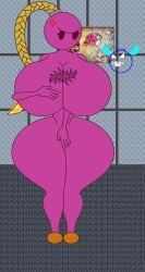 2010 2010s about_to_explode after_explosion ass_expansion bestthe bob-omb bomb bombette boomer_(super_paper_mario) breast_expansion comic expansion hyper hyper_ass hyper_breasts hyper_butt hyper_thighs lit_fuse mario_(series) mcsteel old_art paper_mario poor_quality poorly_drawn sequence super_paper_mario