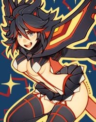 matoi ryuuko from kill la kill by oxcoxa