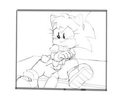 amy rose from sonic (series) by vikalh