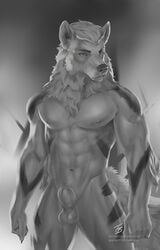 2016 angel27 arcanine balls biceps canine male male_only mammal muscular nintendo pokemon pokemon_(species) video_games