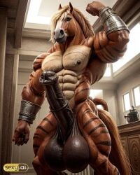 1anthro 1boy 1horse 1man abs ai_generated balls ballsack bara bara_tiddies bara_tits biceps big_balls big_cock big_dick big_penis big_testicles boner brown_body cock deltoids dick equid equine equine_genitalia fat_balls fat_cock fat_penis flared_penis furry gigantic_balls gigantic_cock gigantic_penis gigantic_testicles horse horse_penis horsecock huge_balls huge_cock huge_cock huge_cock huge_testicles large_balls large_cock large_dick large_pecs large_pectorals large_penis large_testicles male male male_focus male_nipples male_only man_boobs man_breasts man_tits manly monster monster_cock muscle muscles muscular muscular_anthro muscular_male nipples nuts nutsack original original_character pecs pectorals penis scrotum striped_fur stripes testicles thancrus trapezius vein veins veins_on_dick veiny veiny_muscles veiny_penis