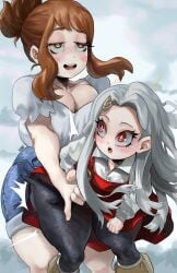 1futa 1girls aged_up ass ass_body bottom_heavy eri_(my_hero_academia) female futa_on_female futanari gigantic_ass huge_ass huge_hips hyper_penis my_hero_academia noblood noblood_(ryandomonica) ochako_uraraka older_female_younger_female older_futa_and_younger_girl older_penetrating_younger penis penis_shadow rape ryandomonica size_difference wide_hips