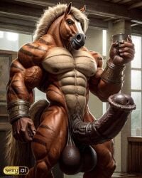 1anthro 1boy 1horse 1man abs ai_generated balls ballsack bara bara_tiddies bara_tits biceps big_balls big_cock big_dick big_penis big_testicles boner brown_body cock deltoids dick equid equine equine_genitalia fat_balls fat_cock fat_penis flared_penis furry gigantic_balls gigantic_cock gigantic_penis gigantic_testicles horse horse_penis horsecock huge_balls huge_cock huge_cock huge_cock huge_testicles large_balls large_cock large_dick large_pecs large_pectorals large_penis large_testicles male male male_focus male_nipples male_only man_boobs man_breasts man_tits manly monster monster_cock muscle muscles muscular muscular_anthro muscular_male nipples nuts nutsack original original_character pecs pectorals penis scrotum striped_fur stripes testicles thancrus trapezius vein veins veins_on_dick veiny veiny_muscles veiny_penis