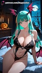 morrigan aensland from darkstalkers by skypassion