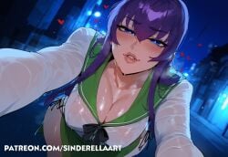 ai_generated big_breasts big_breasts breasts_bigger_than_head busty commission female highschool_of_the_dead huge_breasts large_breasts night patreon patreon_url patreon_username pawg saeko_busujima sinderellaart student thick voluptuous voluptuous_female