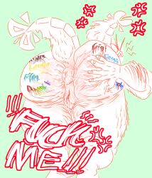 1cuntboy anal_juice anger_symbol anger_vein angry anthro anus anus_outline anus_peek ass ass_focus ass_grab ass_juice ass_up asshole cuntboy dandy's_world dandys_world dialog dialogue donut_anus fat fat_ass fat_butt fat_male fur furry gatorsnakes implied_penetration implied_sex juicy_ass juicy_butt juicy_pussy looking_at_viewer looking_back marker pussy pussy_juice pussy_juice_drip pussy_lips roblox shrimpo_(dandy's_world) spreading spreading_ass spreading_butt_cheeks spreading_cheeks spreading_own_ass sweaty sweaty_ass sweaty_butt sweaty_genitalia text writing_on_ass writing_on_body writing_on_butt