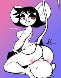 facesitting mistake mouse mouse_girl tail