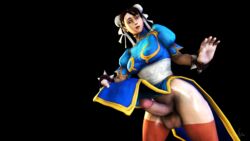 1futa 3d capcom chun-li erection futa_only futanari intersex large_penis orcfuta penis solo source_filmmaker standing street_fighter testicles