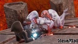 1boy 1girls 3d 3d_animation animated athletic_female big_breasts big_penis breasts breasts_out deepthroat demon demon_girl doom fellatio female femdom gold_(character) horror huge_breasts huge_cock kein_wal monster monster_girl nightmare_waifu oral penis short_video shorter_than_30_seconds silversounds sound summoner_(doom) tagme tongue_out tonguejob video