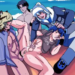 atara blanc cum furry heartopia milk orgy penis semen vanya vanya_(heartopia) yaoi