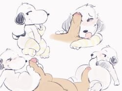 snoopy from peanuts (comic) by freakpaws