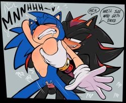 1boy 1cuntboy age_difference anthro anthro_on_anthro breast_grab breasts cuntboy cuntboy/male cuntboy_focus cuntboy_penetrated cuntboy_sans_balls cuntboysub fucked_from_behind fucked_senseless furry gay gay_sex grabbing grabbing_breasts hair_grab knot knotted_penis penis_in_pussy rough_sex sega shaddycatz shadow_the_hedgehog sonadow sonic_(series) sonic_the_hedgehog sonic_the_hedgehog_(series) standing standing_sex trans_man transmasc vaginal_insertion vaginal_penetration vaginal_sex