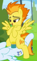 2017 amber_eyes cloud cutie_mark duo equine erection feathered_wings feathers female feral friendship_is_magic grass hair lying male male_penetrating mammal multicolored_hair my_little_pony on_back orange_feathers orange_hair outside pegasus penetration penis pussy sex shutterflyeqd sky soarin_(mlp) spitfire_(mlp) straight two_tone_hair vaginal_penetration wings wonderbolts_(mlp)