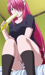 1girls ai_generated ass banana big black_shirt blowjob breasts busty cock curvy dildo eaten_then_fucked eating elfen_lied fellatio female girl hair horns huge large legs long_hair low_angle lucy_(elfen_lied) masturbating masturbation only panties_aside penis pervert pink_hair skirt socks teenage teenager thick thighs vaginal_fluids voluptuous white_panties