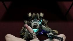 3d animated handjob helmet mask masked_female ohkayp pulse_blade_pilot reverse_rape tagme titanfall titanfall_2 video