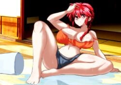 ranma saotome from ranma 1/2 by hudie jun