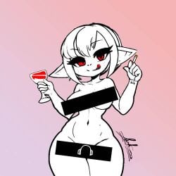 censored drunk goblin goblin_female naked shortstack