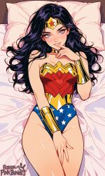 wonder woman from dc comics by pinkbunnies