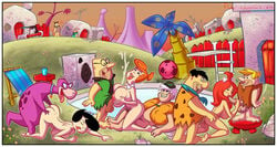 bamm-bamm_rubble barney_rubble betty_rubble big_breasts blowjob breasts dino dinosaur family father-in-law_and_daughter-in-law father_and_daughter fellatio female fred_flintstone hanna-barbera huge_breasts human husband_and_wife incest large_breasts male mr._slate oral pebbles_flintstone penis playfulhunnies sex straight swingers testicles the_flintstones the_pebbles_and_bamm-bamm_show threesome uncensored wilma_flintstone zoophilia