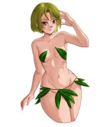 1girls artist_logo artist_name artist_signature brown_eyes colombian female female_focus fingerless_gloves flat_chest freckles green_hair hispanic hispanic_virtual_youtuber indie_virtual_youtuber latam_virtual_youtuber leaf leaf_clothing light-skinned_female light_skin looking_at_viewer no_background partially_clothed partially_nude ryumivt short_hair signature small_breasts smile smiling solo_focus twitch twitch.tv vedtomd virtual_youtuber vtuber yellow_eyes youtube youtube_hispanic